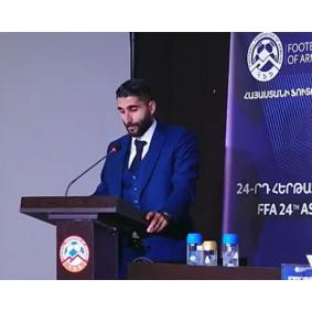 На очередном собрании Федерации футбола Армении действующий президент Армен Меликбекян был переизбран на новый четырехлетний срок