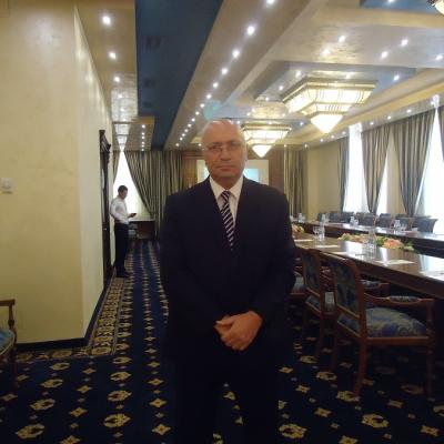 Грузинский профессор Павел Карсадзе на семинаре в Олимпаване