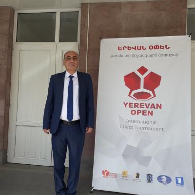 Вице-президент Федерации шахмат Еревана Норайр Калантарян подвел итоги II 'Ереван Опен'
