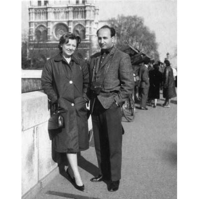 Августа и Сема Тангян. Париж, 1958 г.