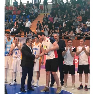 Впервые в истории армянского баскетбола в Ереване состоялся 'Матч всех звезд'