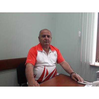 Главный тренер мужской сборной по тяжелой атлетике Пашик Алавердян