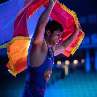 Вазген Теванян (65 кг) стал чемпионом Европы до 23 лет по вольной борьбе