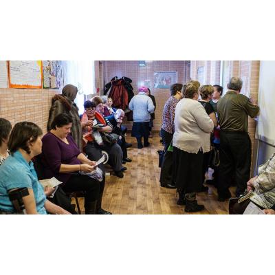 Очередь в поликлинике