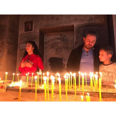 АРЦАХСКИЕ КРЕСТИНЫ НА СЕВАНЕ
