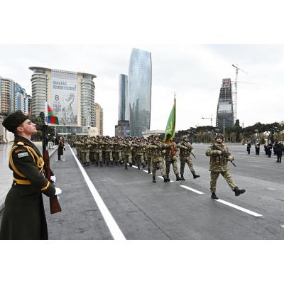 Военный парад в Баку 10 декабря 20202 г.
