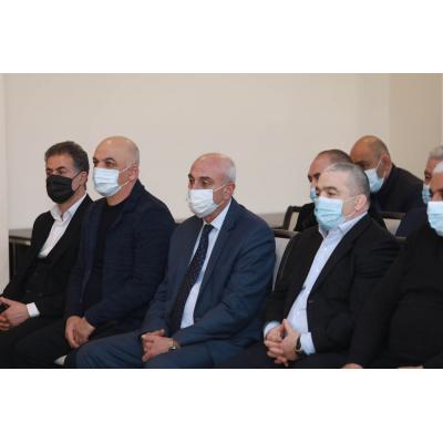 Заместитель министра образования науки, культуры и спорта Карен Гилоян встретился с представителями инвалидного спорта и руководителями спортивных отделов мэрии Еревана и марзпетаранов республики