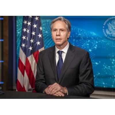 Госсекретарь США Энтони Блинкен