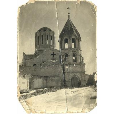 Храм Св. Всеспасителя (Газанчецоц), фото 1950-х гг.