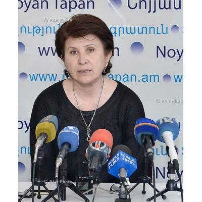 Руководитель общественной организации «Крунк-2» по защите прав арцахцев Мариам Авагян