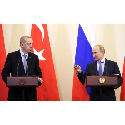Владимир Путин и Реджеп Эрдоган