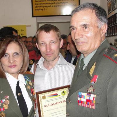 Поэт и общественный деятель, большой друг армянского народа Виктор КОНОПЛЕВ