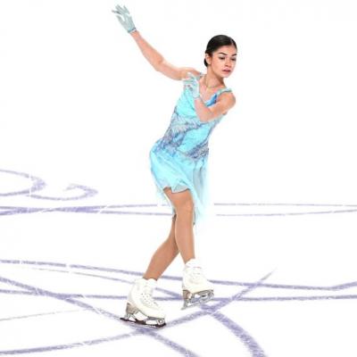 Фигуристка Аделия Петросян выиграла чемпионат России в Челябинске