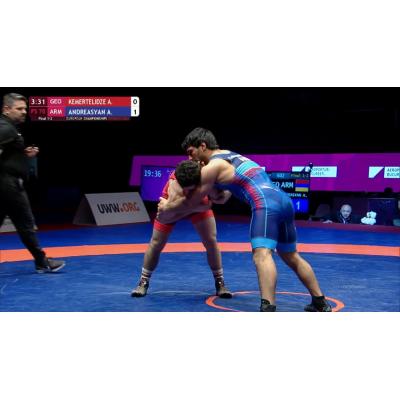 Армянские борцы вольного стиля завоевали две золотые и одну бронзовую медали на чемпионате Европы в Бухаресте