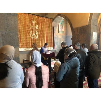 ВЕРУЮЩИЕ ИЗ АРЦАХА ОТМЕТИЛИ ЧЕТВЕРТОЕ ВОСКРЕСЕНЬЕ ВЕЛИКОГО ПОСТА В СЕЛЕ СОЛАК