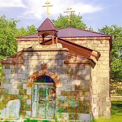 Церковь в селе Урасар после реконструкции