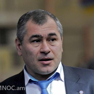 Главный тренер сборной Армении по спортивной гимнастике Акоп Серопян доволен результатами спортсменов на чемпионате страны