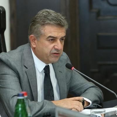 Премьер-министр Армении Карен Карапетян