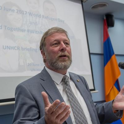 Представитель армянского офиса Управления верховного комиссара ООН по делам беженцев Кристоф Бирвирт