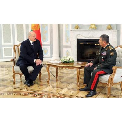 Встреча Александра Лукашенко с Закиром Гасановым.