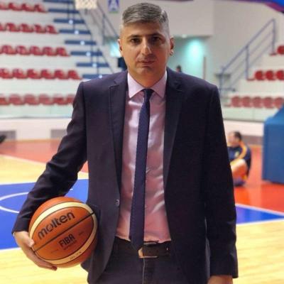 Спортивный директор БК 'Арцах' Арег Ватьян