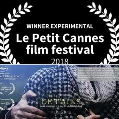 'ДЕТАЛИ' - ПОБЕДИТЕЛЬ LE PETIT CANNES FILM FESTIVAL