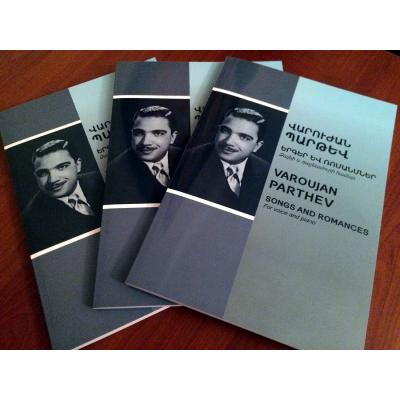 Книга-сборник известного персидского композитора-песенника армянского происхождения Варужана Партева