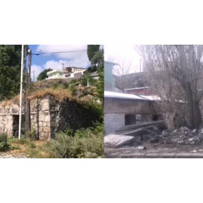 В Карсе полностью разрушен дом великого армянского поэта Егише Чаренца