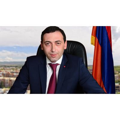 Действующий градоначальник Абовяна Ваагн Геворкян