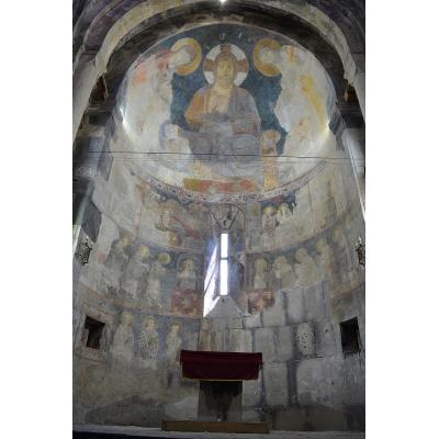 Фрески в монастыре Ахпат после реставрации