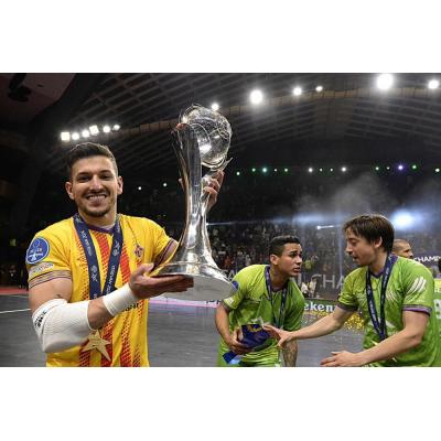 Испанский клуб 'Пальма Футзал' стал победителем футзальной Лиги чемпионов УЕФА, финал которой прошел в Ереване